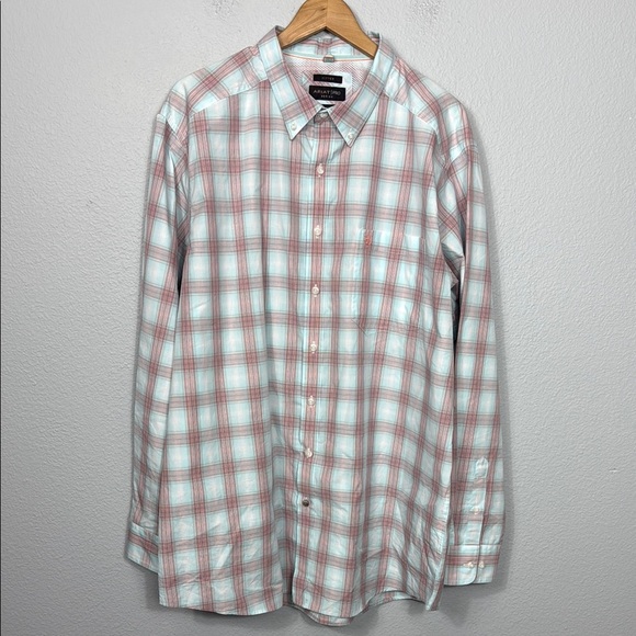 Ariat‎ Pro Series Stretch Long Sleeve Plaid Button Down Shirt - Picture 1 of 9